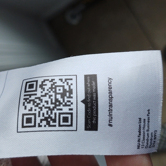 nu-in Long Balloon Sleeve Cardigan Sweater Viscose cream soft Made in Portugal - Picture 5 of 12